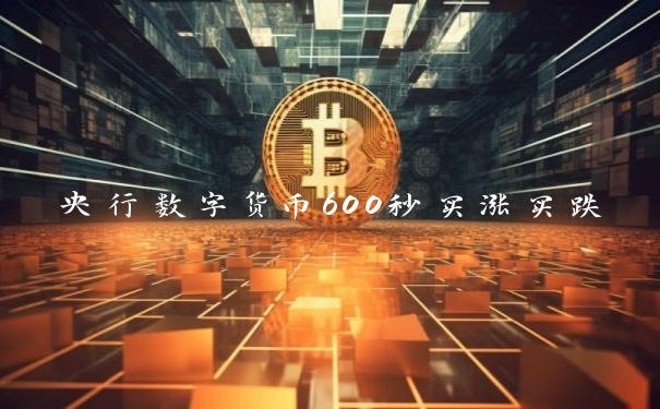 央行数字货币600秒买涨买跌
